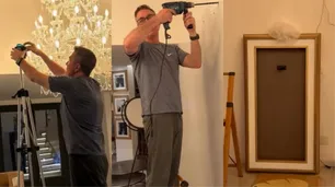 Sueño cumplido: Rodolfo Barili remodeló un espacio de su casa con un detalle especial y mostró el resultado