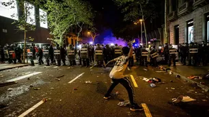 RDC: se registraron 19 detenidos tras una manifestación contra Vito Quiles en Bilbao