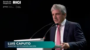 Caputo sobre el RIGI: "Estas inversiones garantizan que Argentina ya no va a tener problemas de tipo de cambio"