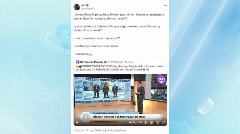 DÍA 891: SANTIAGO CAPUTO: “¿QUÉ PASA ‘GENERAL’ QUE ESTÁ LLENO DE CASTA EL GOBIERNO LIBERAL”?