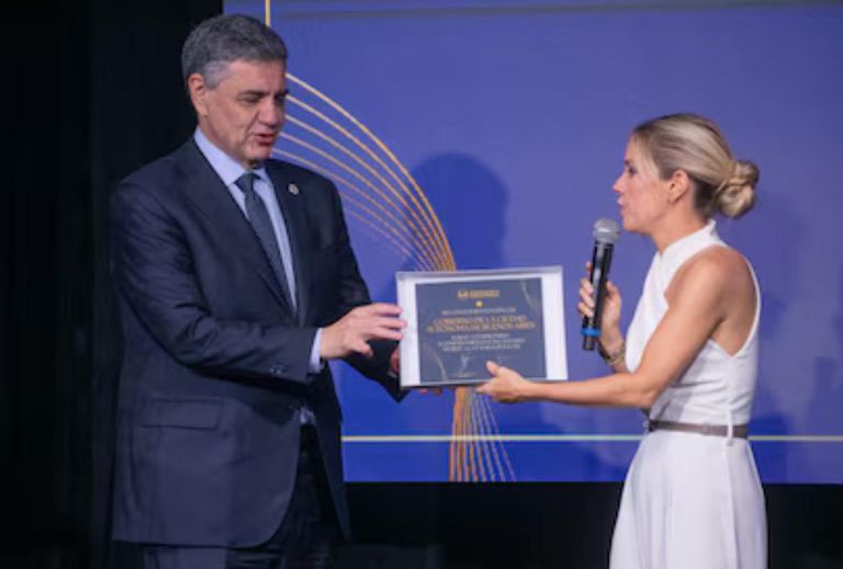 Jorge Macri y Genoveva Ferrero