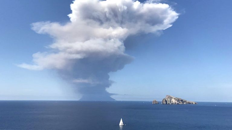 volcan stromboli italia