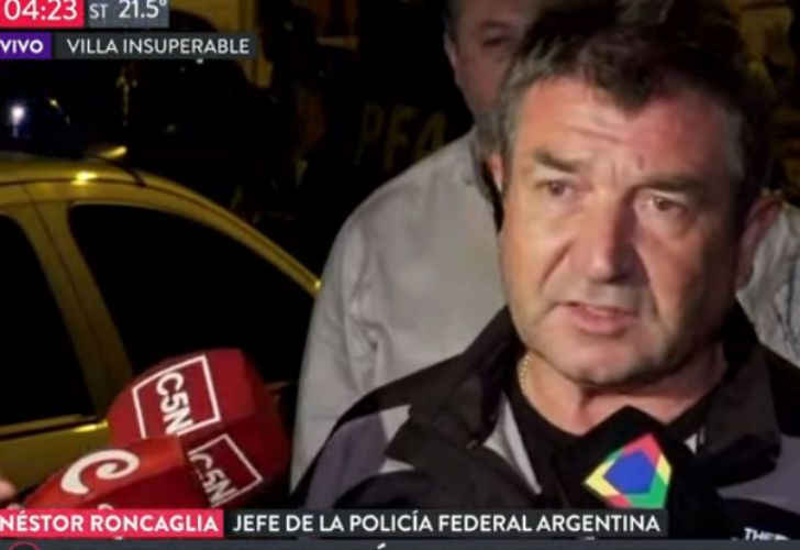 El jefe de la Federal, Néstor Roncaglia, dio detalles del tiroteo en General Paz.
