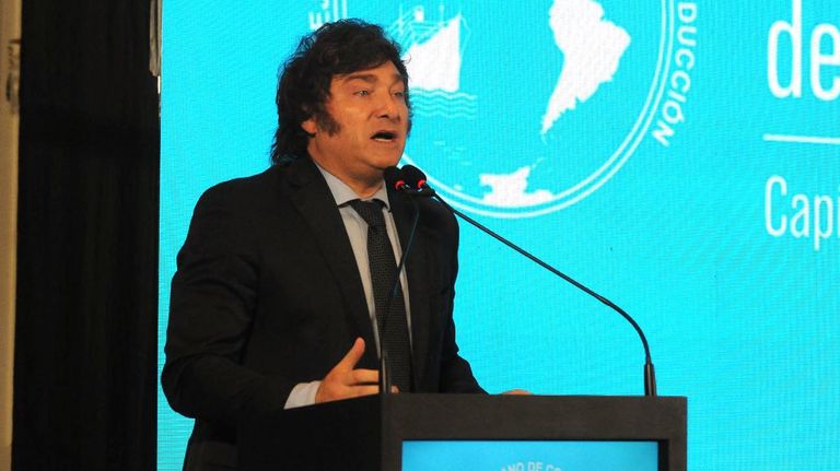 Javier Milei presenta sus propuestas ante el Consejo Interamericano de Comercio y Producción (CICyP)