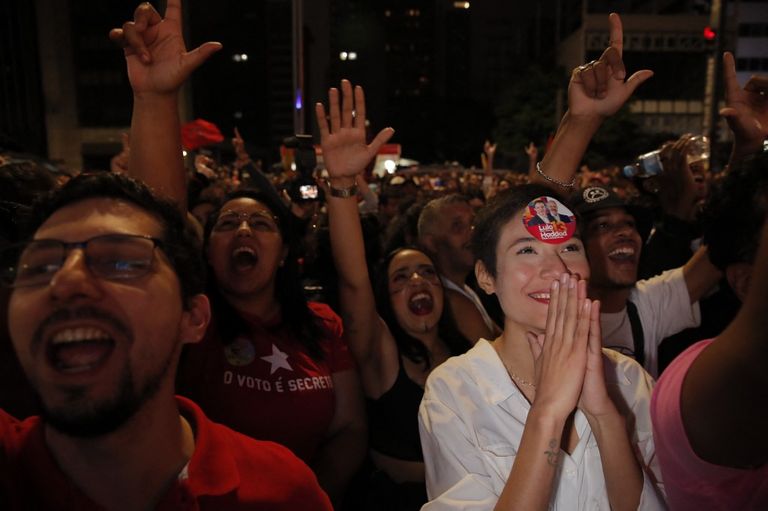Lula da Silva en San Pablo