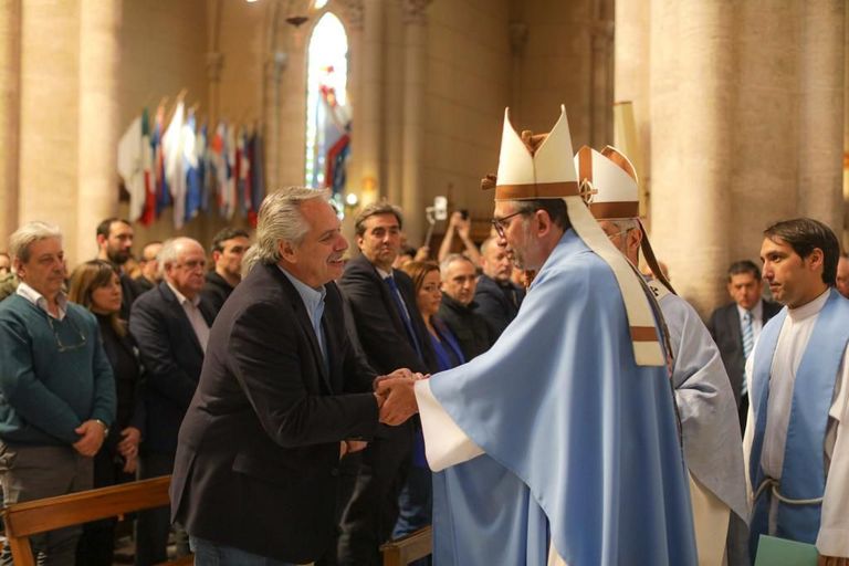 Misa en Luján por la paz