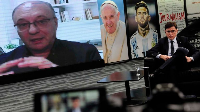 Leonardo Leiderman, en el reportaje de Jorge Fontevecchia.