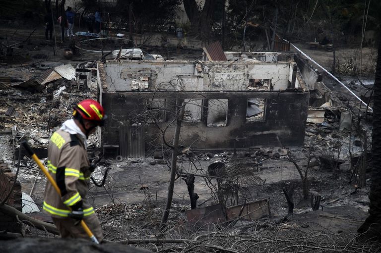 incendios chile