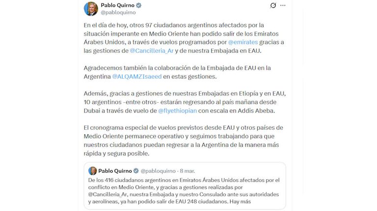 Pablo Quirno X 20260309