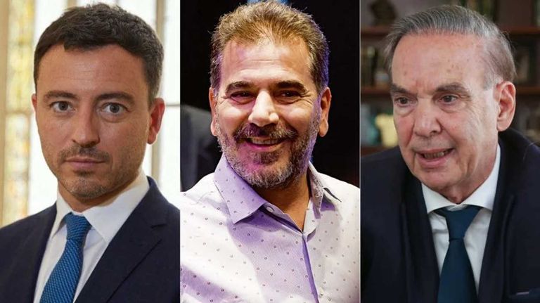 Rodrigo de Loredo, Cristian Ritondo y Miguel Pichetto 20240424