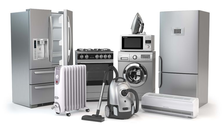 Línea genérica de electrodomésticos.