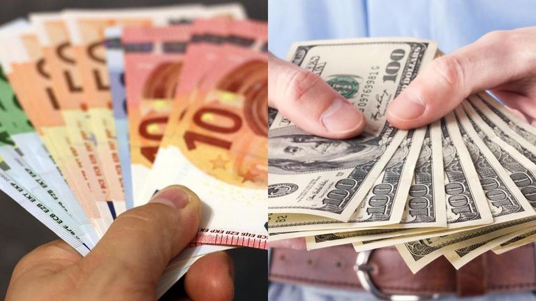 Euros y dólares 20220822