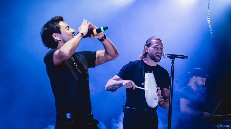 Nelson y Pablo de La K'onga