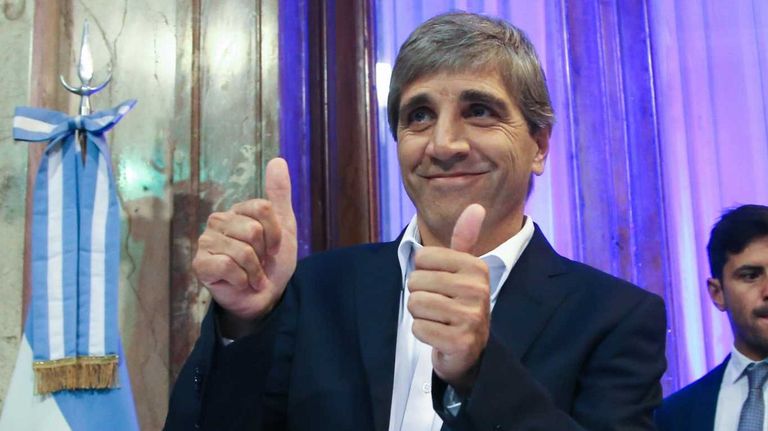Luis Caputo, ministro de Economía.