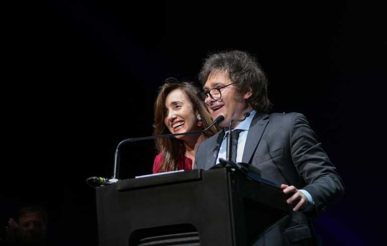 Javier Milei y Victoria Villaruel