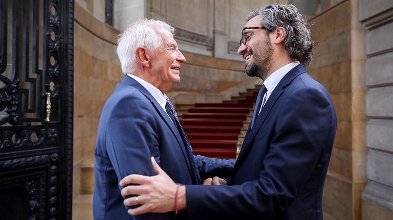 Santiago Cafiero y Josep Borrell Fontelles 20221025