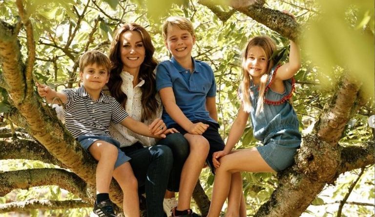 Kate Middleton y sus hijos