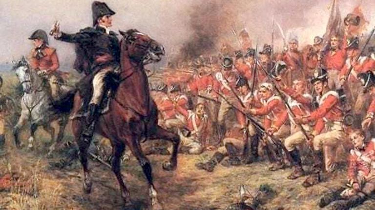 Napoleón derrotado en Waterloo y abdicación de Napoleón 20220405