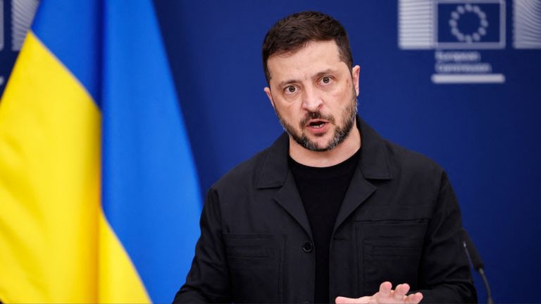 Volodimir Zelenski en Washington 20250817