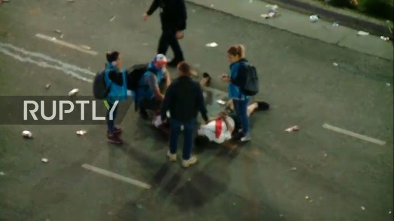 violencia obelisco superclasico