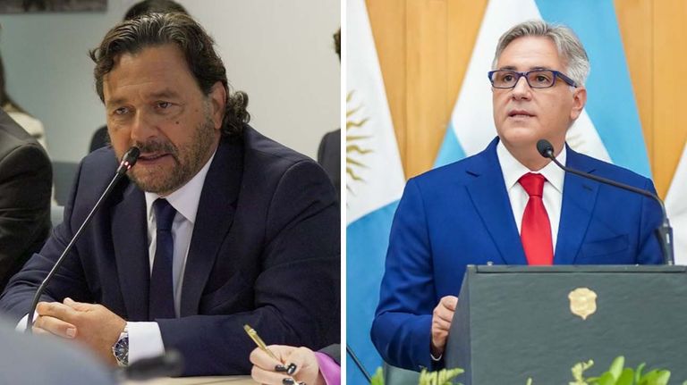 Gustavo Sáenz y Martín Llaryora 20240217