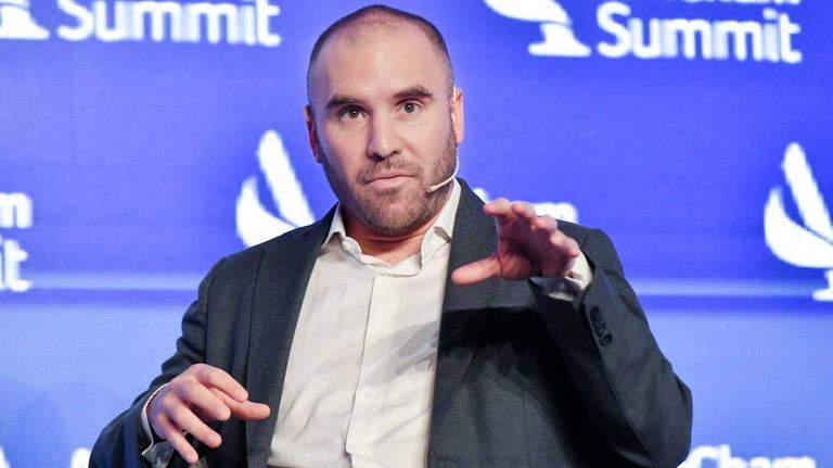 El ex ministro de Economía, Martín Guzmán.