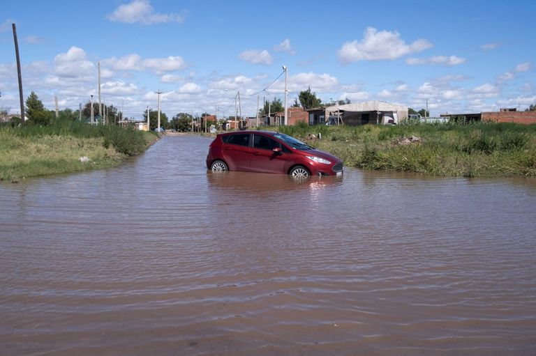 Inundaciones en Bahía Blanca