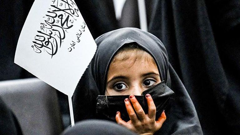 Ministerio de Asuntos de la Mujer, en Kabul. 20210916