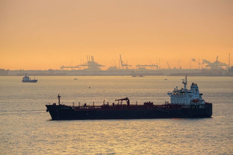 Oil Tankers in Singapore