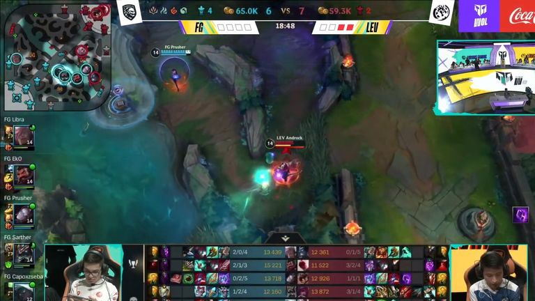 Comenzó el primer campeonato mundial de Wild Rift en Singapur