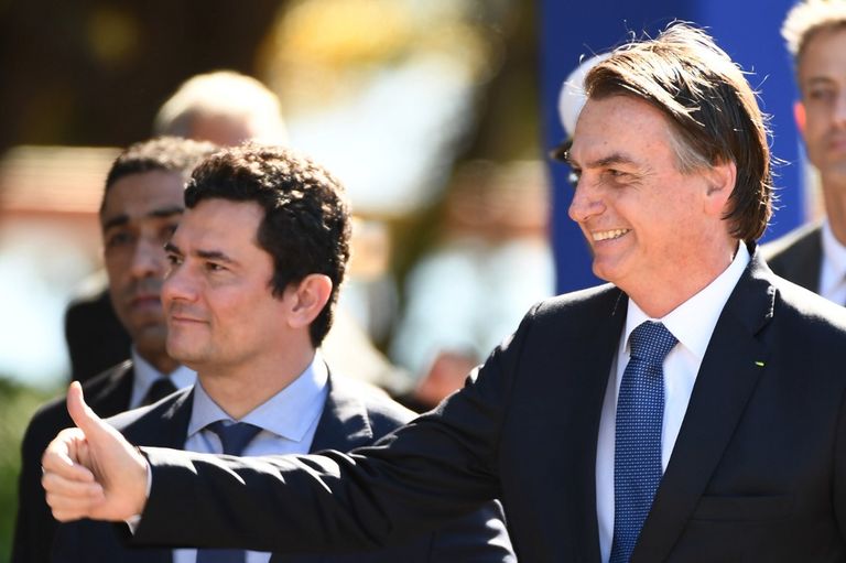 sergio moro jair bolsonaro brasil