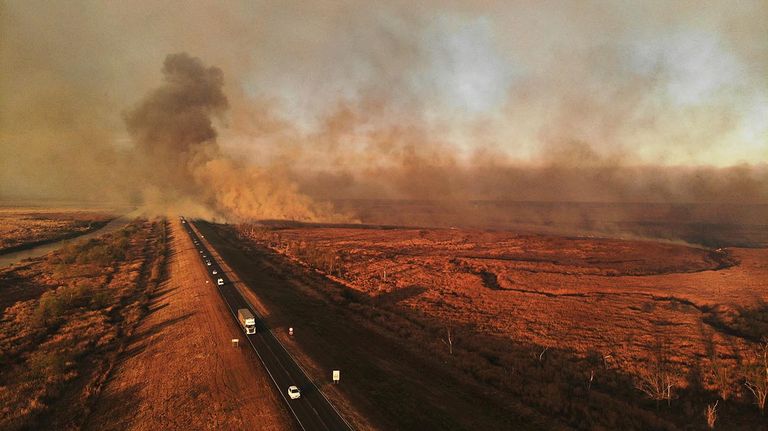 Incendios en el Delta del Paraná 20220816