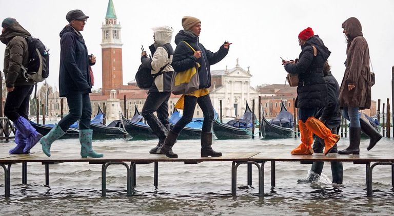 Venecia inundada por marea alta_G 20191112