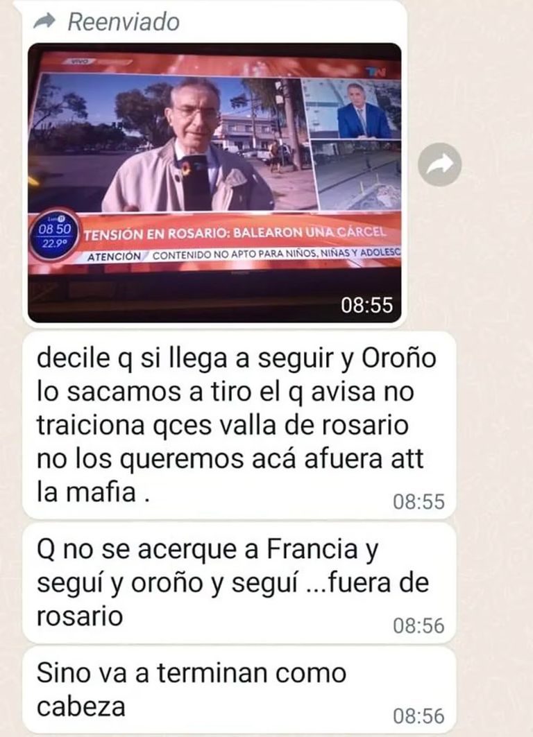 Nelson Castro en Rosario