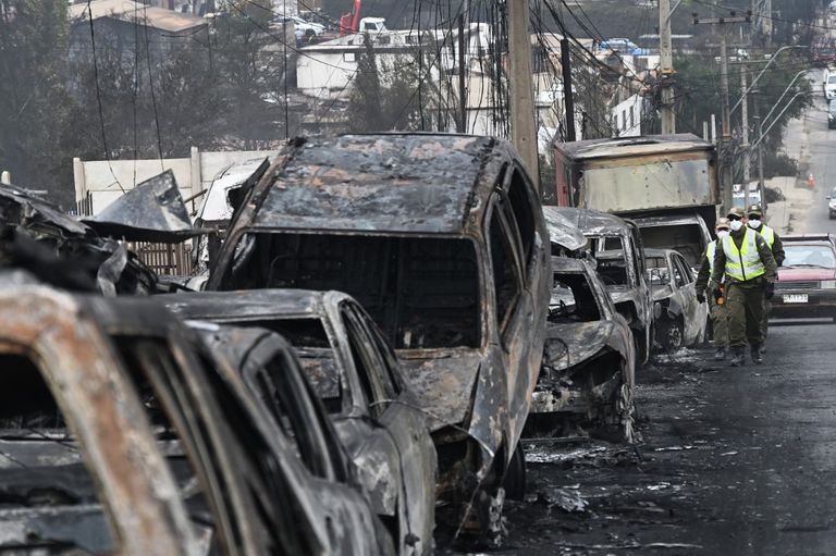 incendios chile
