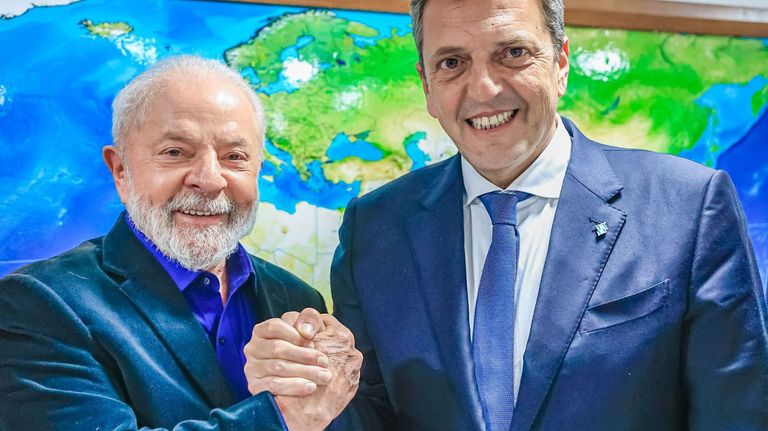 Sergio Massa y Luís Inacio