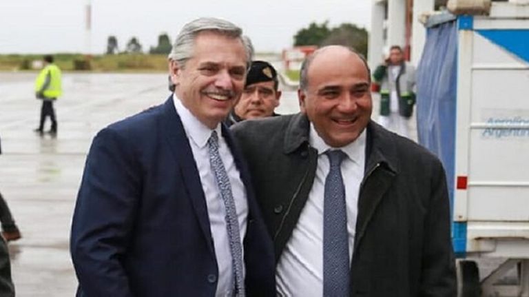 Alberto Fernández y Juan Manzur