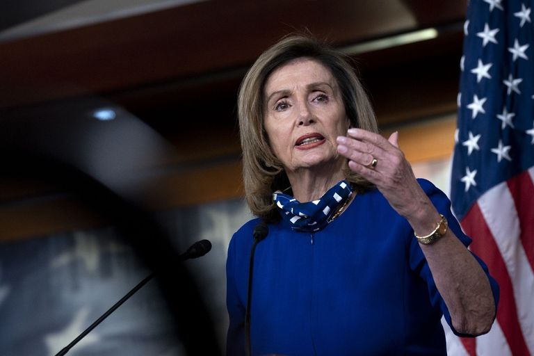 House Speaker Nancy Pelosi Holds Weekly News Conference