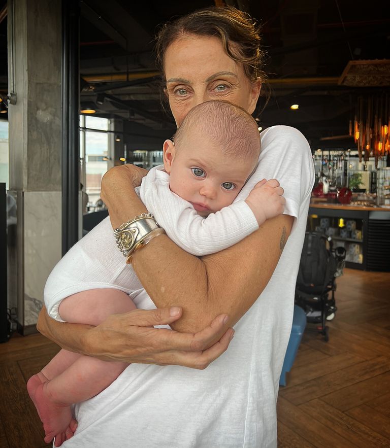 Nequi Galotti presentó en sociedad a su primer nieto, Simón Rusconi
