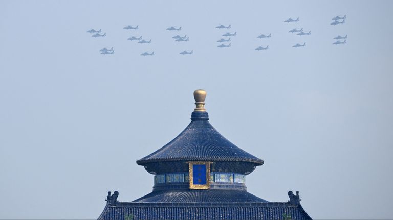 Desfile militar en China 20250902