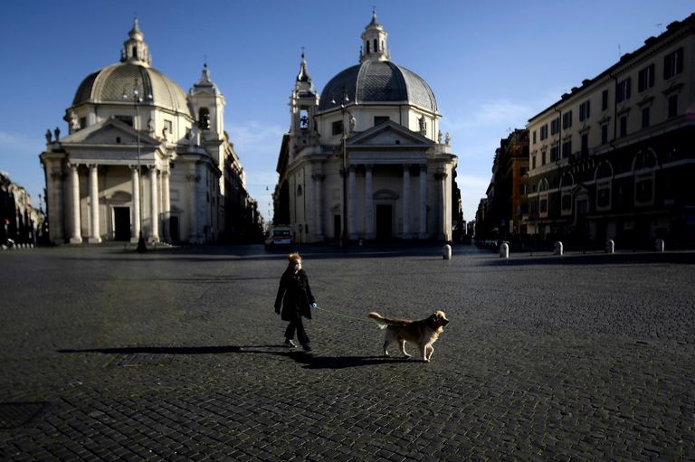 roma italia cuarentena