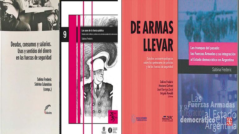 Sabina Frederic, escritora prolífica sobre temas de seguridad.