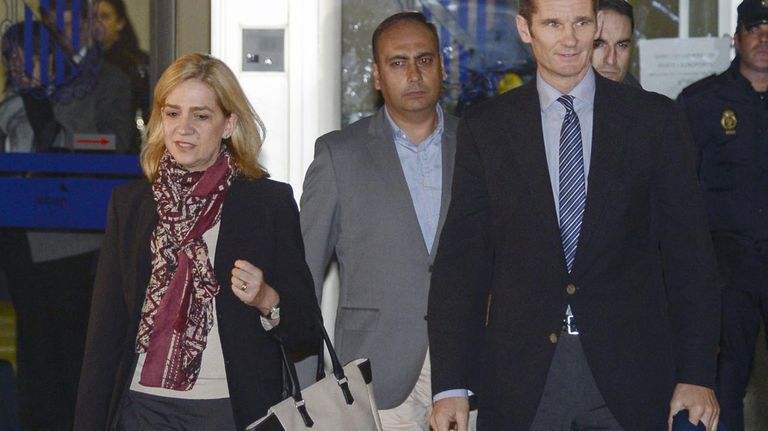 infanta Cristina e Iñaki Urdangarin y Ainhoa Armentia (nueva pareja de Iñaki) 20220124