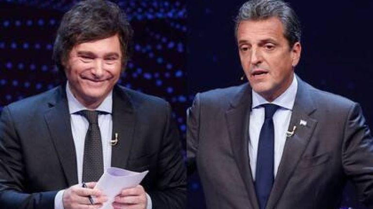 Debate Milei vs Massa
