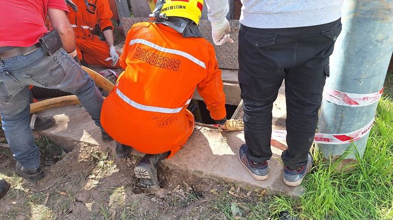 Bomberos Oncativo al rescate de operarios