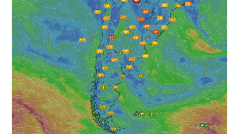 Pronóstico viernes 23 de enero
