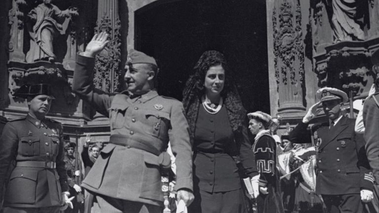 Francisco Franco y Carmen Polo