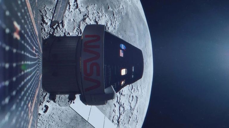 La nave Orión que va usar la NASA para la misión Artemis II a la luna 