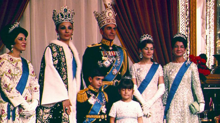 familia real de iran