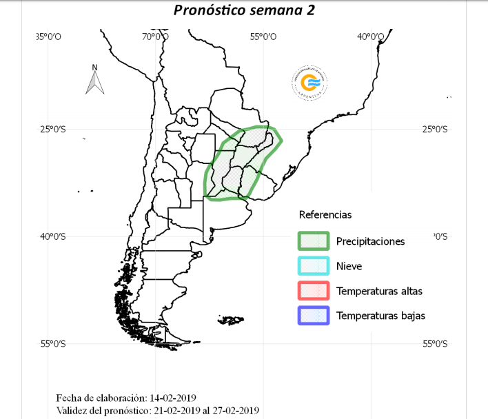 Ola de calor con posibles lluvias el viernes.